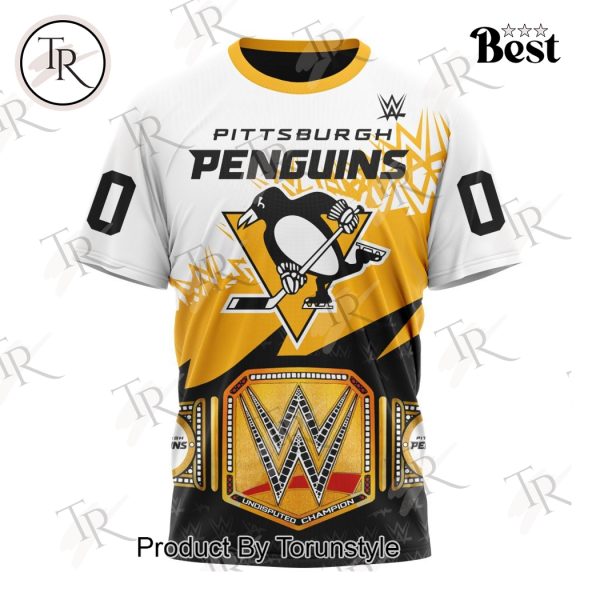 NHL Pittsburgh Penguins Special WWE Design Hoodie