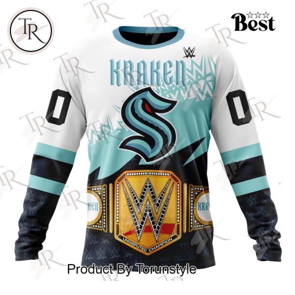 NHL Seattle Kraken Special WWE Design Hoodie