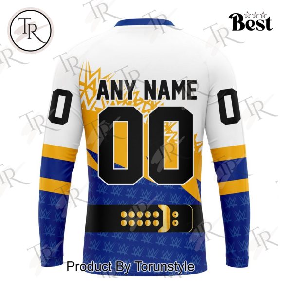 NHL St. Louis Blues Special WWE Design Hoodie