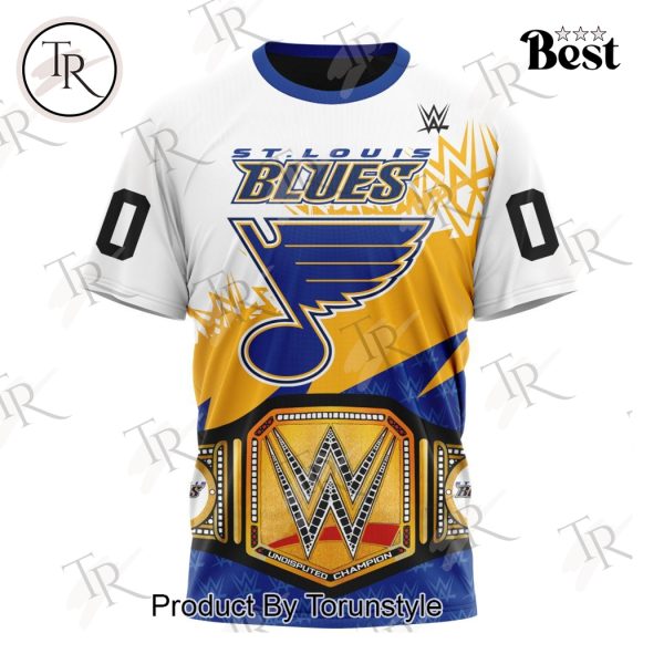 NHL St. Louis Blues Special WWE Design Hoodie