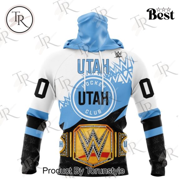 NHL Utah Hockey Club Special WWE Design Hoodie