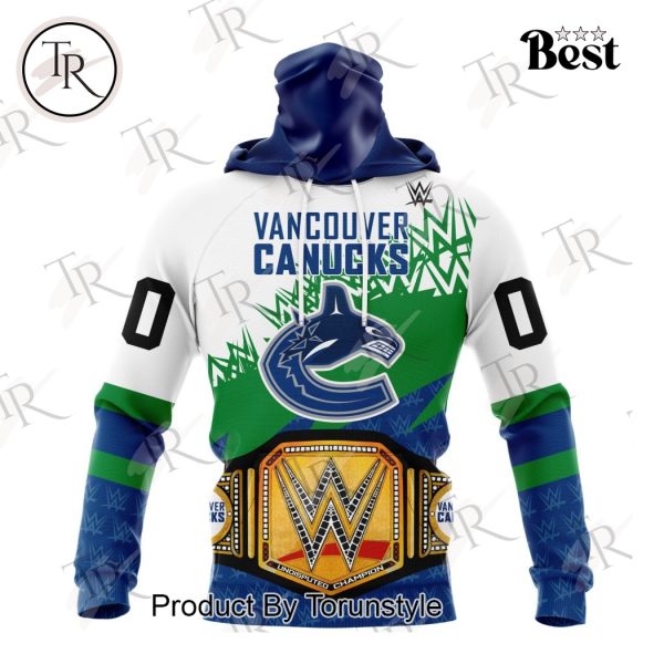 NHL Vancouver Canucks Special WWE Design Hoodie