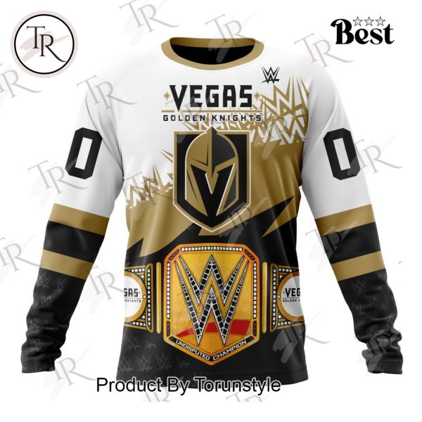 NHL Vegas Golden Knights Special WWE Design Hoodie