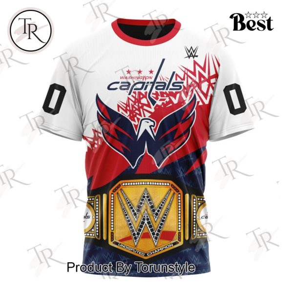 NHL Washington Capitals Special WWE Design Hoodie