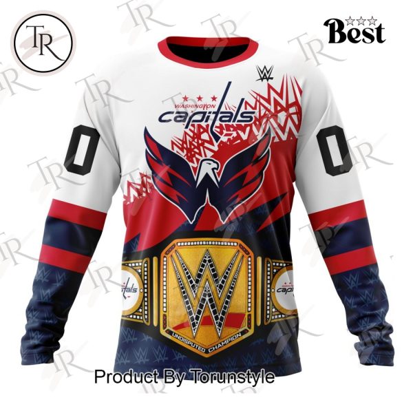 NHL Washington Capitals Special WWE Design Hoodie