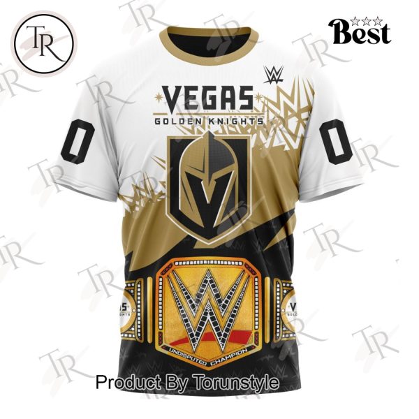 NHL Vegas Golden Knights Special WWE Design Hoodie