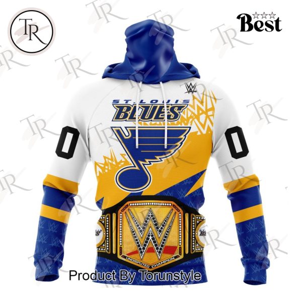 NHL St. Louis Blues Special WWE Design Hoodie