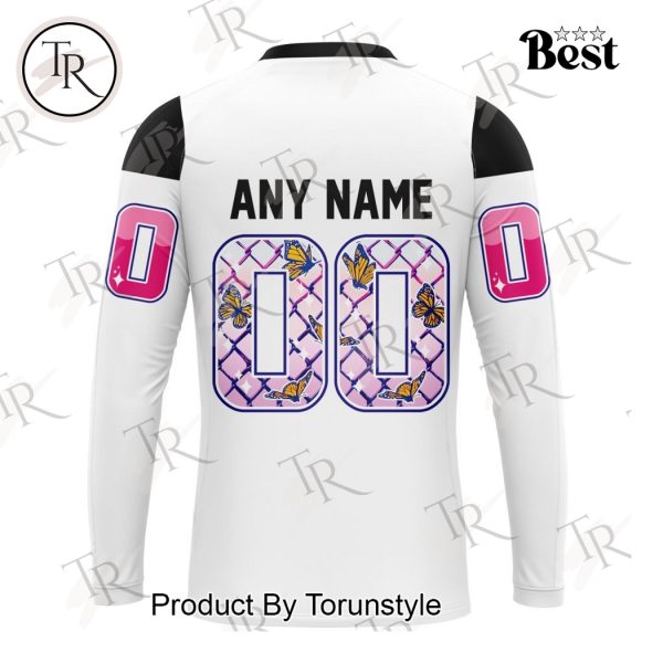 NHL Florida Panthers Special Pink In The Rink Design Hoodie