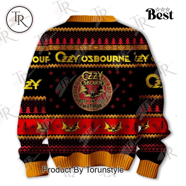 Ozzy Osbourne Patient Number 9 Sweater