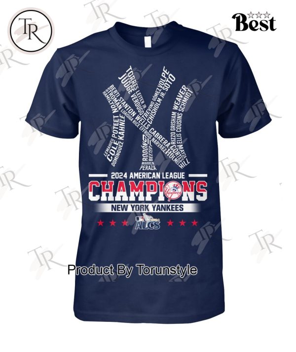 2024 ALCS Champions New York Yankees T-Shirt