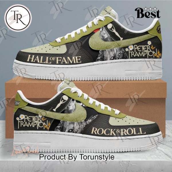 Peter Frampton Rock & Roll Hall Of Fame Air Force 1 Sneakers