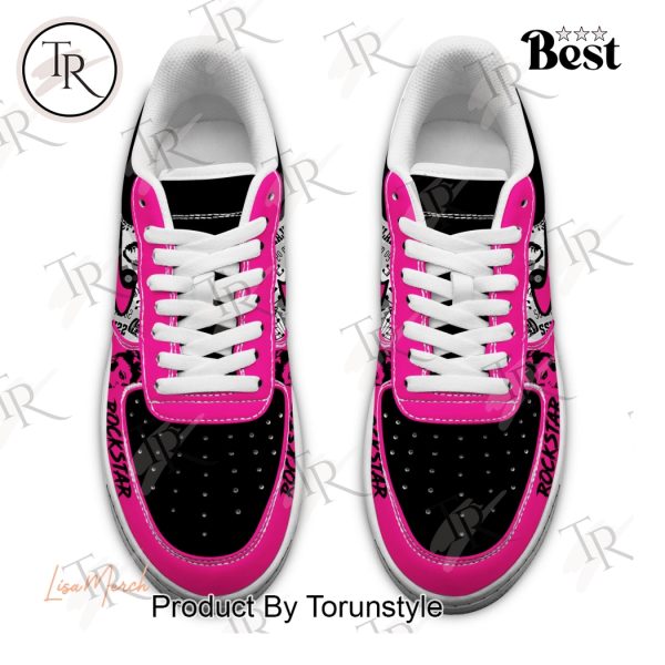 Pink Rockstar So What Air Force 1 Sneakers