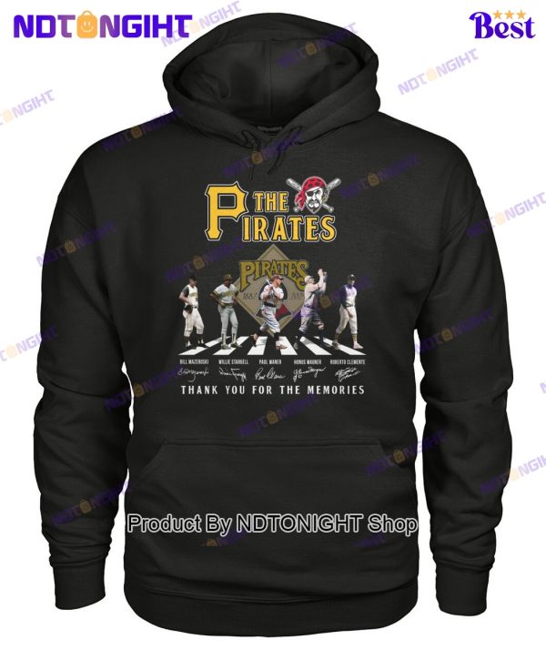 Pittsburgh Pirates 142th Anniversary Thank You For The Memories Unisex T-Shirt