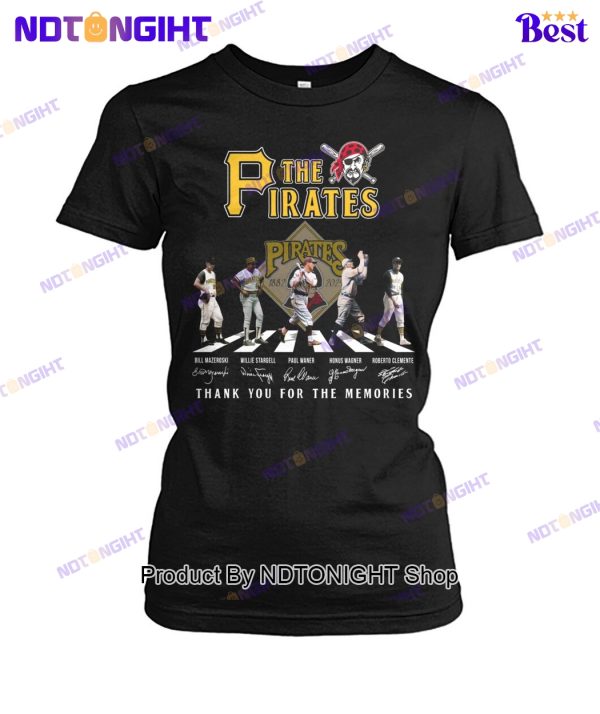 Pittsburgh Pirates 142th Anniversary Thank You For The Memories Unisex T-Shirt