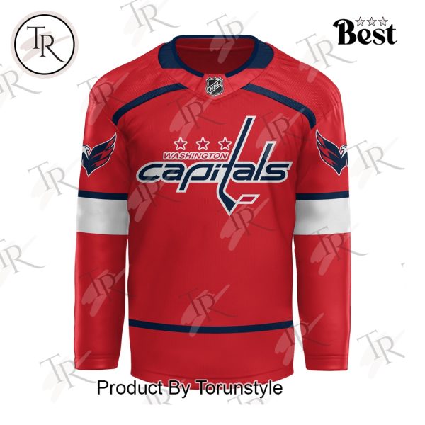 Washington Capitals X Hello Kitty White Jersey 2024