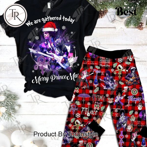 Prince We Are Gathered Today Merry Princemas Pajamas Set