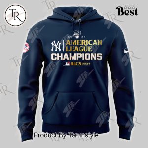 2024 American League Champions New York Yankees Hoodie, Longpants, Cap – Navy