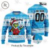 MLB Los Angeles Dodgers Grinch Christmas Sweater Design