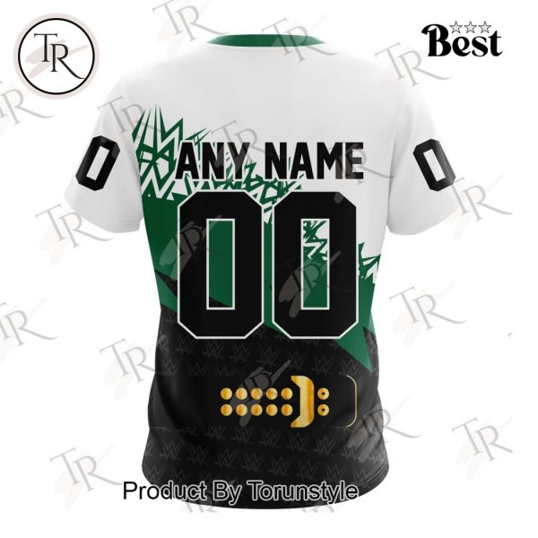 NHL Dallas Stars Special WWE Design Hoodie