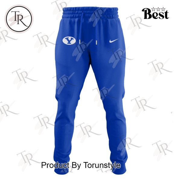 BYU Cougars Bowl Eligible Hoodie, Longpants, Cap – Blue