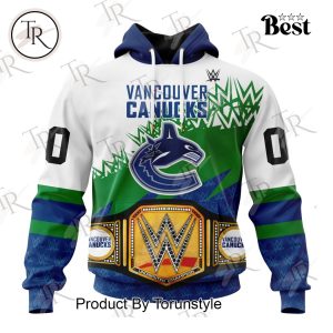 NHL Vancouver Canucks Special WWE Design Hoodie