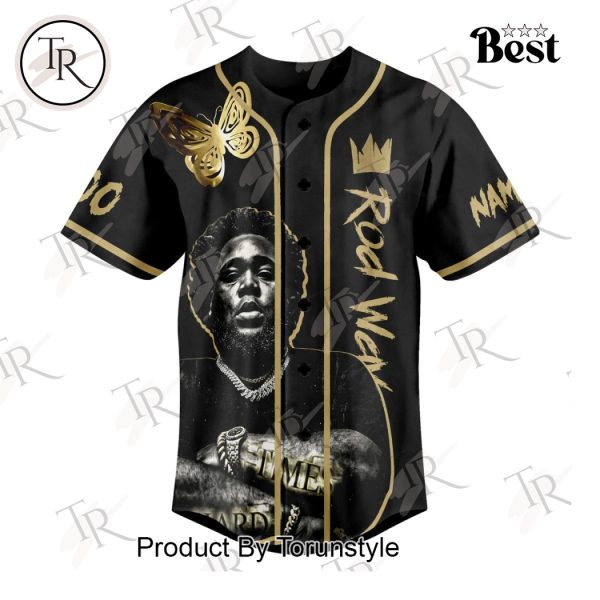 Rod Wave Last Lap Tour Custom Baseball Jersey