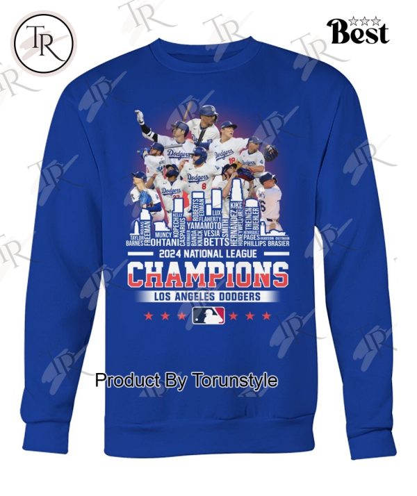 MLB Los Angeles Dodgers NLCS Champions 2024 T-Shirt