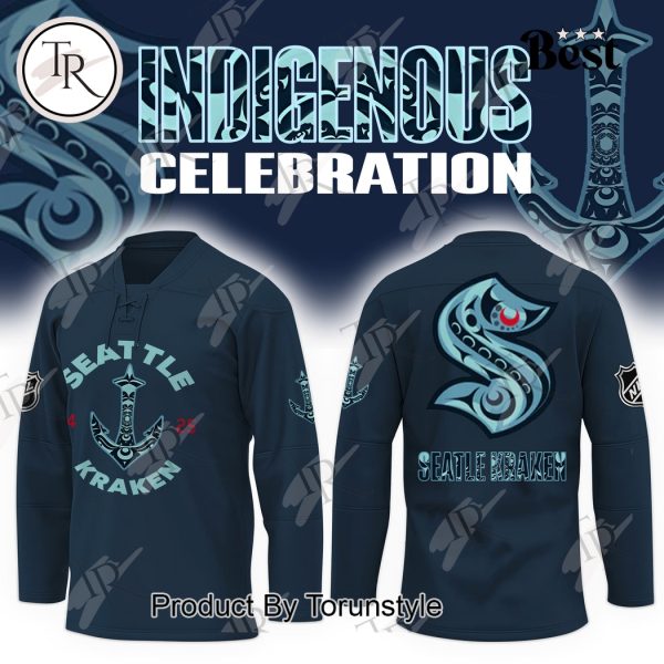 Seattle Kraken Indigenous Peoples Night 2024 Hockey Jersey