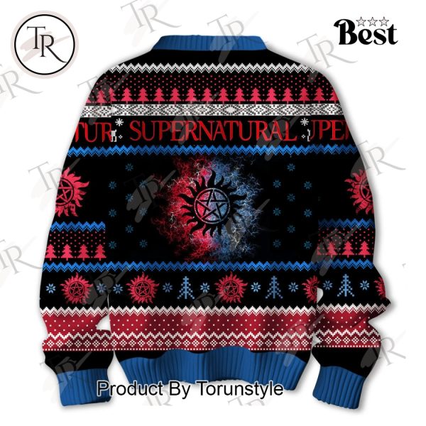 Supernatural Don’t Be Afraid Of The Dark Sweater