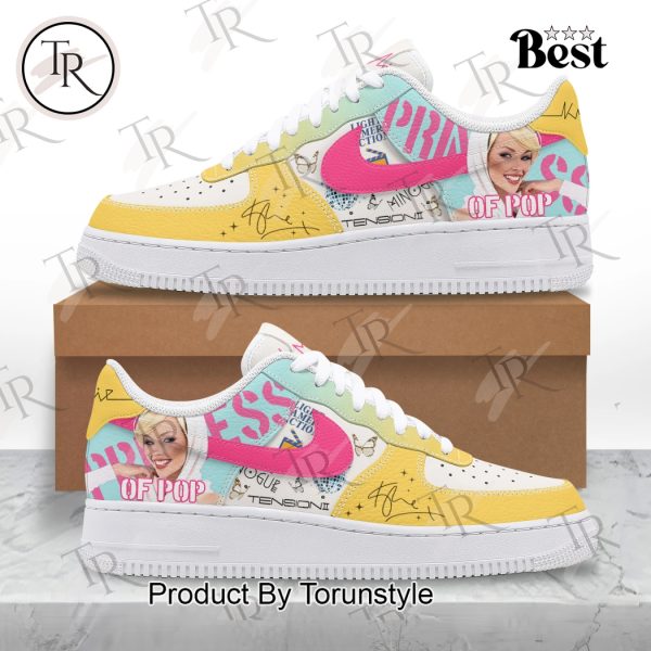 Kylie Minogue Princess of Pop Air Force 1 Sneakers