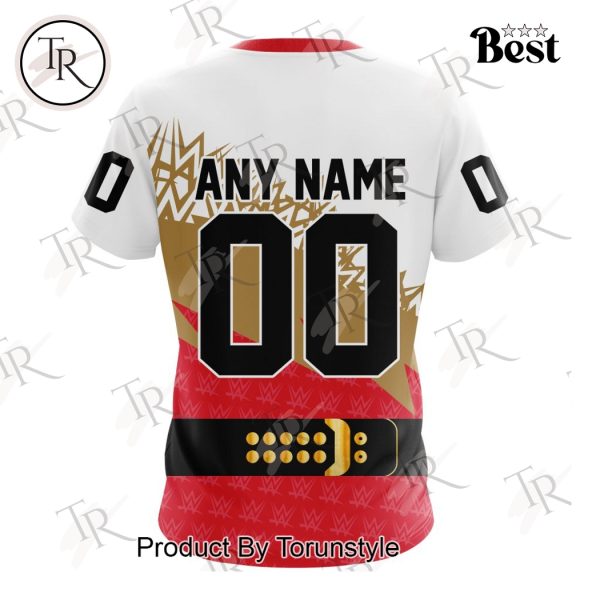 NHL Ottawa Senators Special WWE Design Hoodie