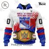 NHL New York Islanders Special WWE Design Hoodie