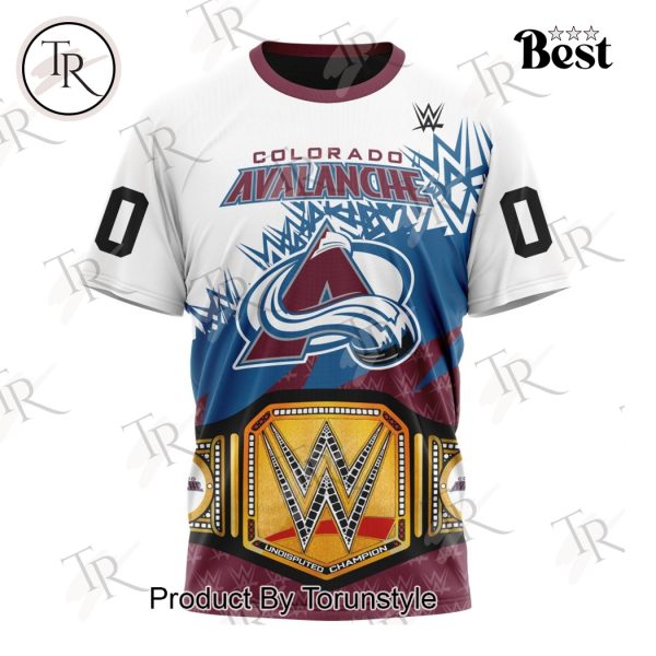 NHL Colorado Avalanche Special WWE Design Hoodie