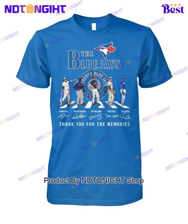 Toronto Blue Jays 47th Anniversary Thank You For The Memories Unisex T-Shirt