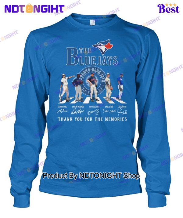 Toronto Blue Jays 47th Anniversary Thank You For The Memories Unisex T-Shirt