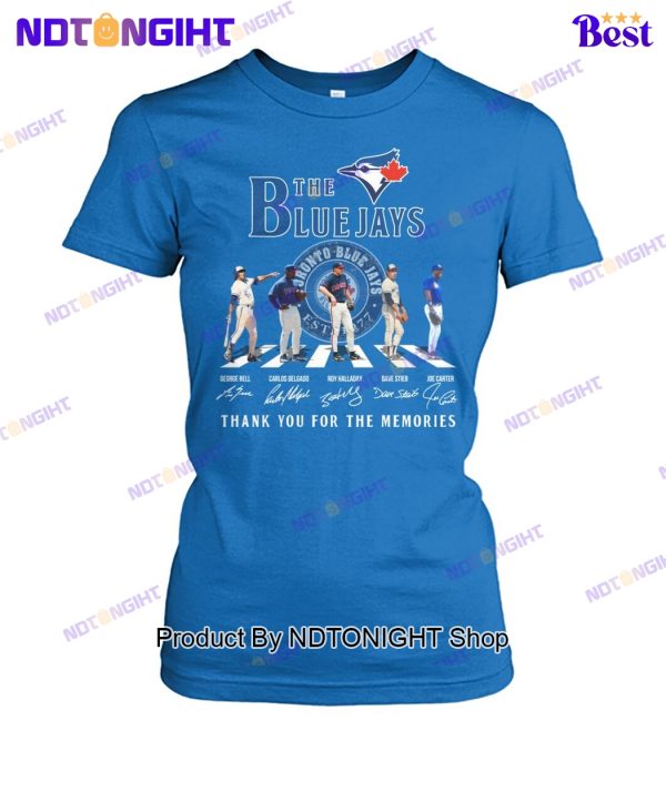 Toronto Blue Jays 47th Anniversary Thank You For The Memories Unisex T-Shirt