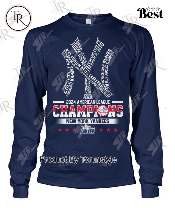 2024 ALCS Champions New York Yankees T-Shirt