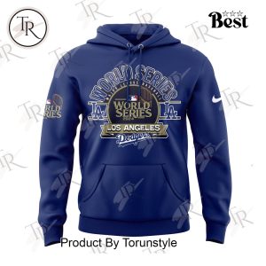 Los Angeles Dodgers ’47 Royal 2024 World Series Hoodie, Longpants, Cap