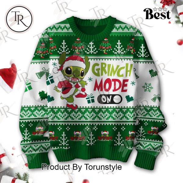 Grinch Mode On Christmas Sweater