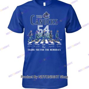 Vancouver Canucks 54th Anniversary Thank You For The Memories Unisex T-Shirt