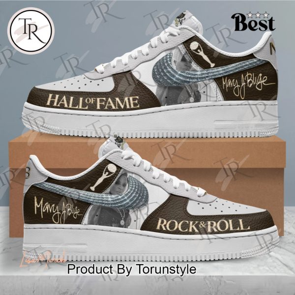 Mary J. Blige Rock & Roll Hall Of Fame Air Force 1 Sneakers