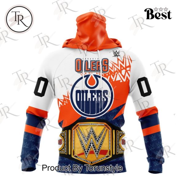 NHL Edmonton Oilers Special WWE Design Hoodie