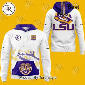 LSU Tigers 100 Years Of 1924-2024 Tiger Stadium Hoodie