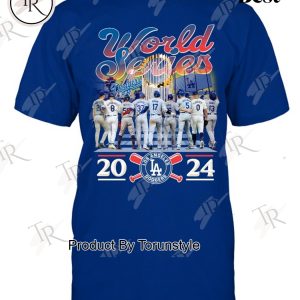 World Series 2024 National Champions Los Angeles Dodgers T-Shirt