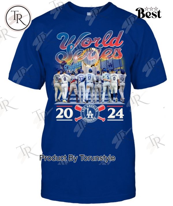 World Series 2024 National Champions Los Angeles Dodgers T-Shirt