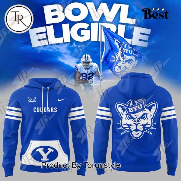 BYU Cougars Bowl Eligible Hoodie, Longpants, Cap – Blue