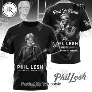 Phil Lesh 1940-2024 Thank You For The Memories Hoodie