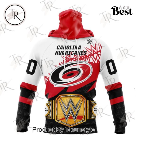 NHL Carolina Hurricanes Special WWE Design Hoodie