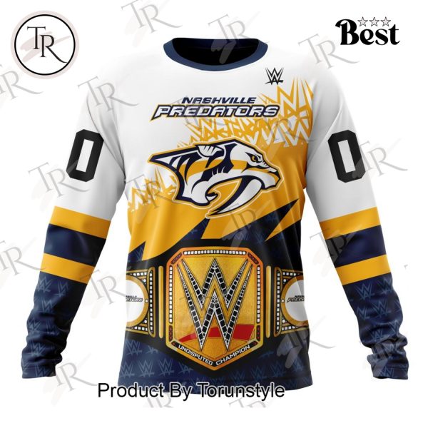 NHL Nashville Predators Special WWE Design Hoodie