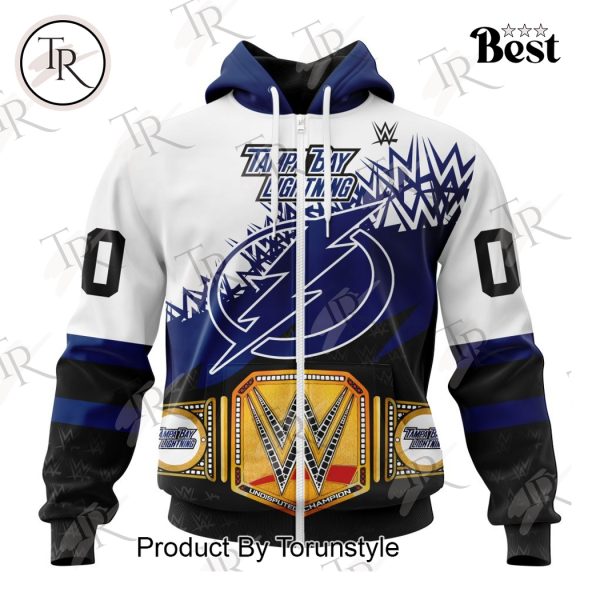 NHL Tampa Bay Lightning Special WWE Design Hoodie